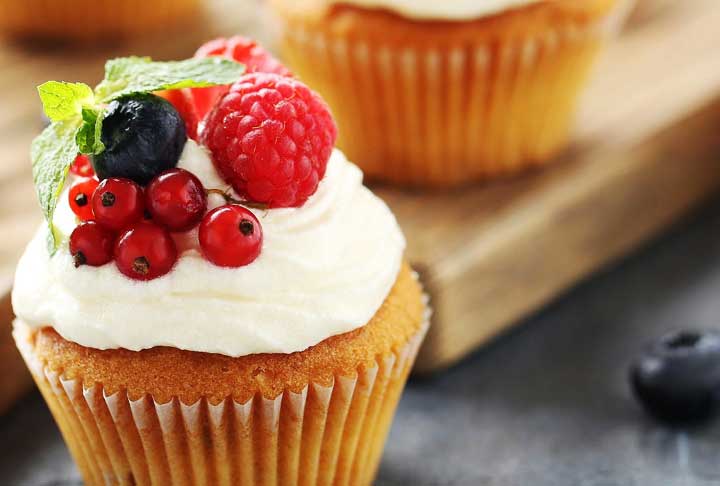 Fruits-cupcake