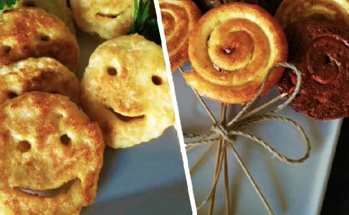 Smiley Face And Spiral Potato